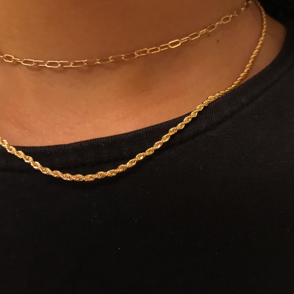 Delicate 14k Gold Filled 1.8MM Rope